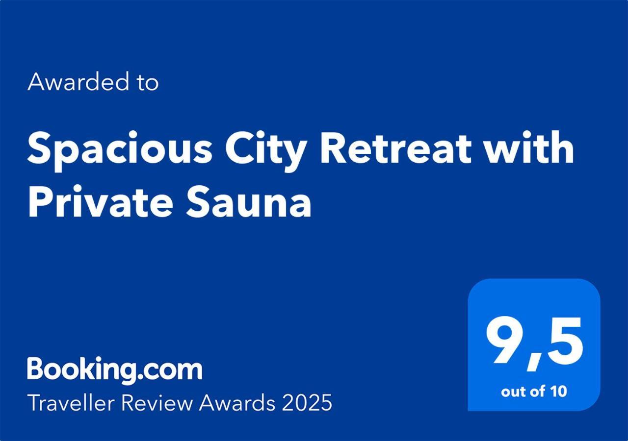 Spacious City Retreat With Private Sauna Helsinki Exterior photo
